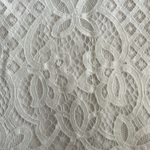 White Lace Free People Mini Skirt - Picture 3 of 5